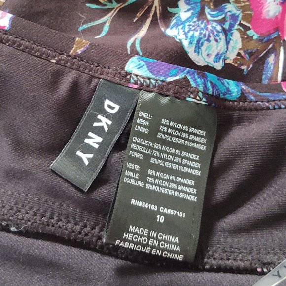 NWOT DKNY Halter Top One Piece Swimsuit - Picture 14 of 14